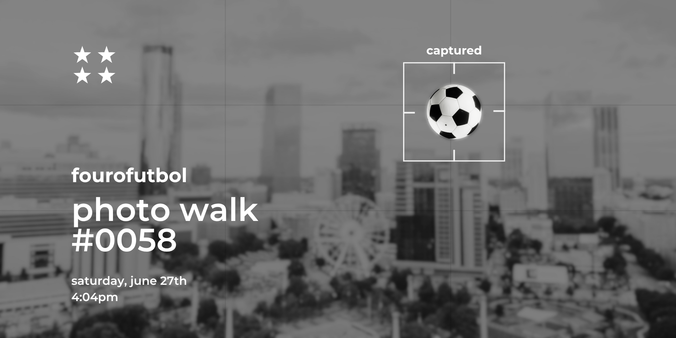 Fourofutbol photo walk feature post.