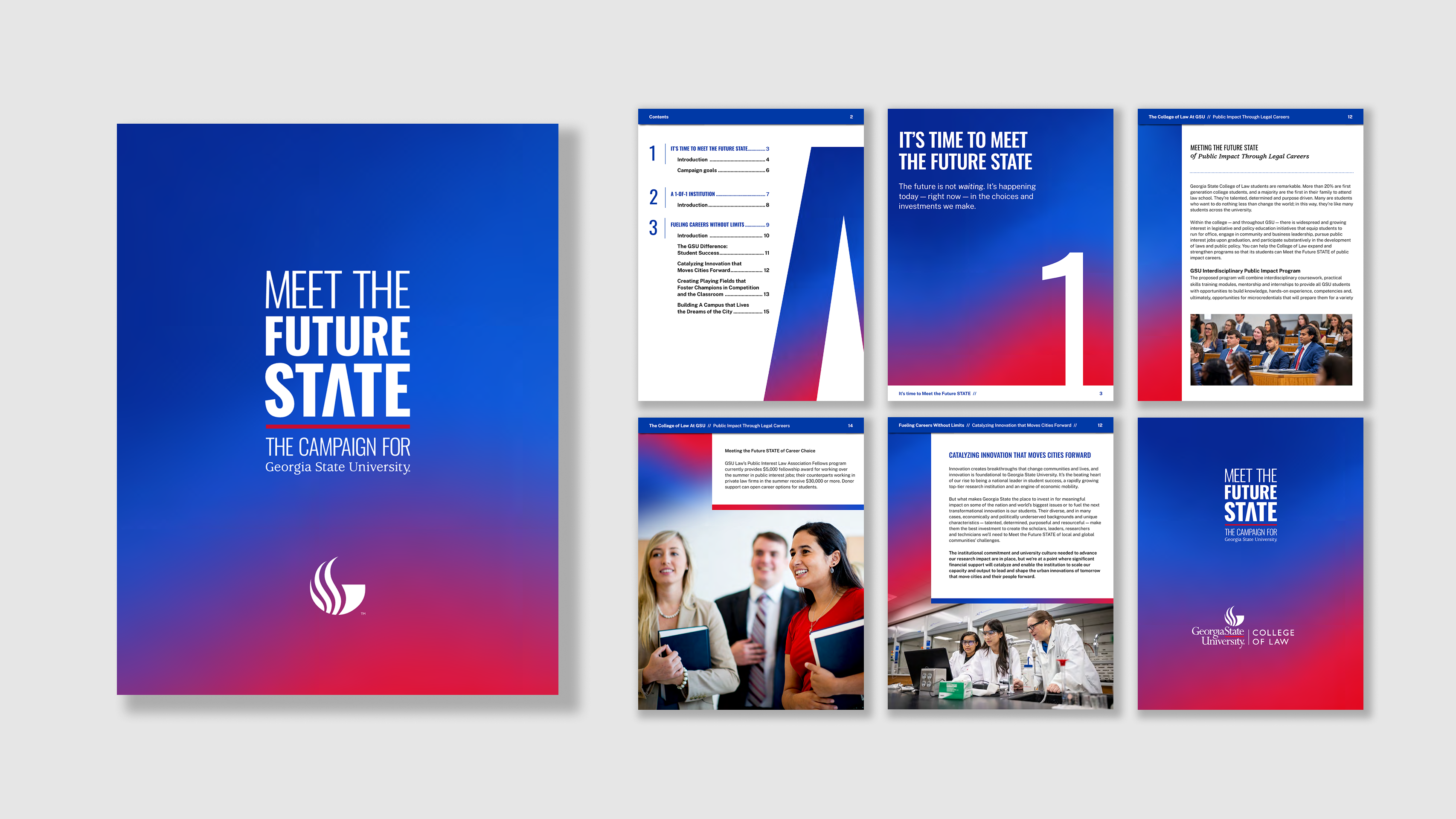 Georgia State University Future State campaign applications.